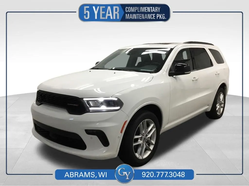 White 2023 Dodge Durango GT Premium for sale in Abrams, WI
