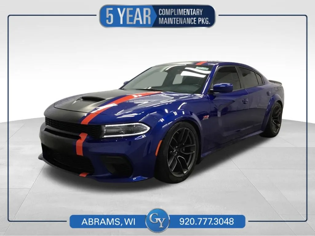 Blue 2021 Dodge Charger R/T Scat Pack Widebody for sale in Abrams, WI