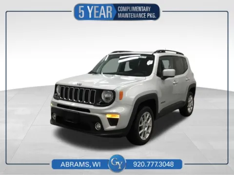 Silver 2020 Jeep Renegade Latitude for sale in Abrams, WI