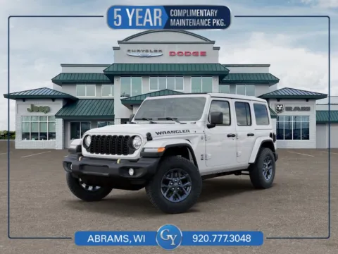 White 2026 Jeep Wrangler for sale in Abrams, WI