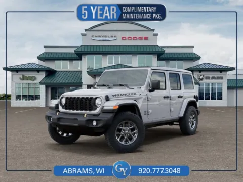 White 2026 Jeep Wrangler for sale in Abrams, WI