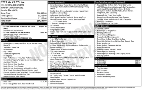 Photos of 2023 Kia K5 GT-Line for sale in Abrams, WI at Gregg Young Abrams Chrysler Dodge Jeep Ram
