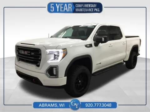 White 2021 GMC Sierra 1500 AT4 for sale in Abrams, WI