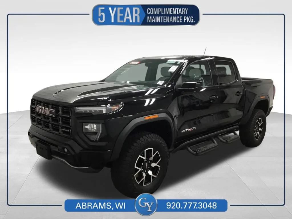Black 2024 GMC Canyon AT4X for sale in Abrams, WI
