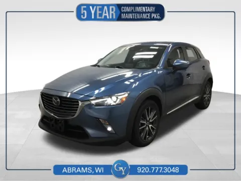 Blue 2018 Mazda CX-3 Grand Touring for sale in Abrams, WI