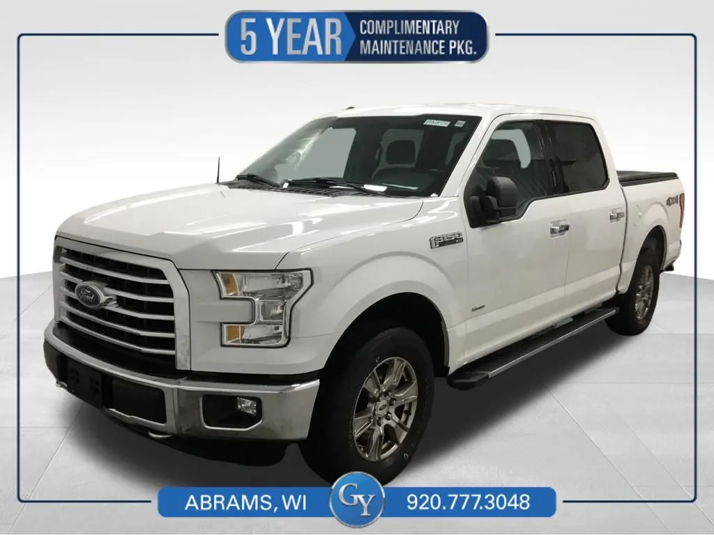 White 2015 Ford F-150 XLT for sale in Abrams, WI