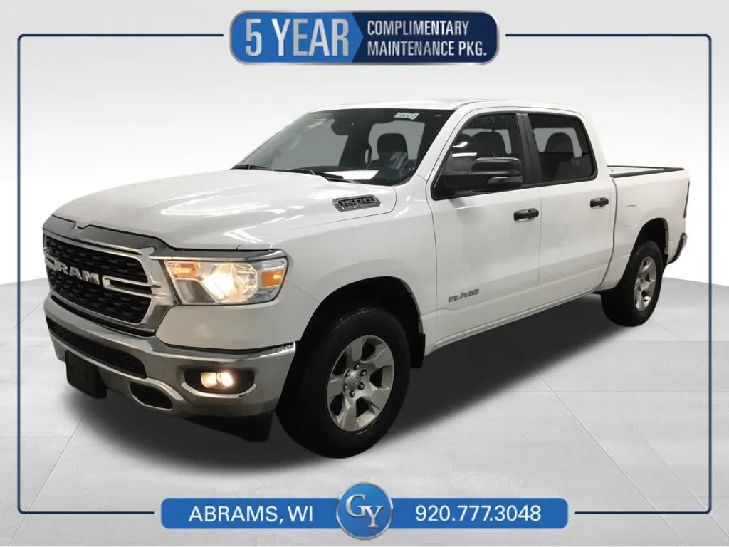 White 2023 Ram 1500 Big Horn/Lone Star for sale in Abrams, WI