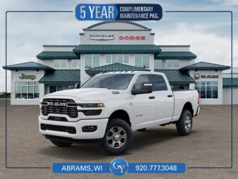 White 2026 Ram 2500 Big Horn for sale in Abrams, WI