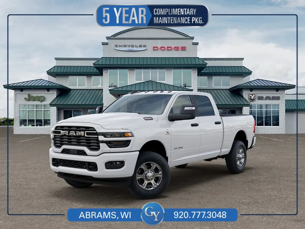 White 2026 Ram 2500 Big Horn for sale in Abrams, WI
