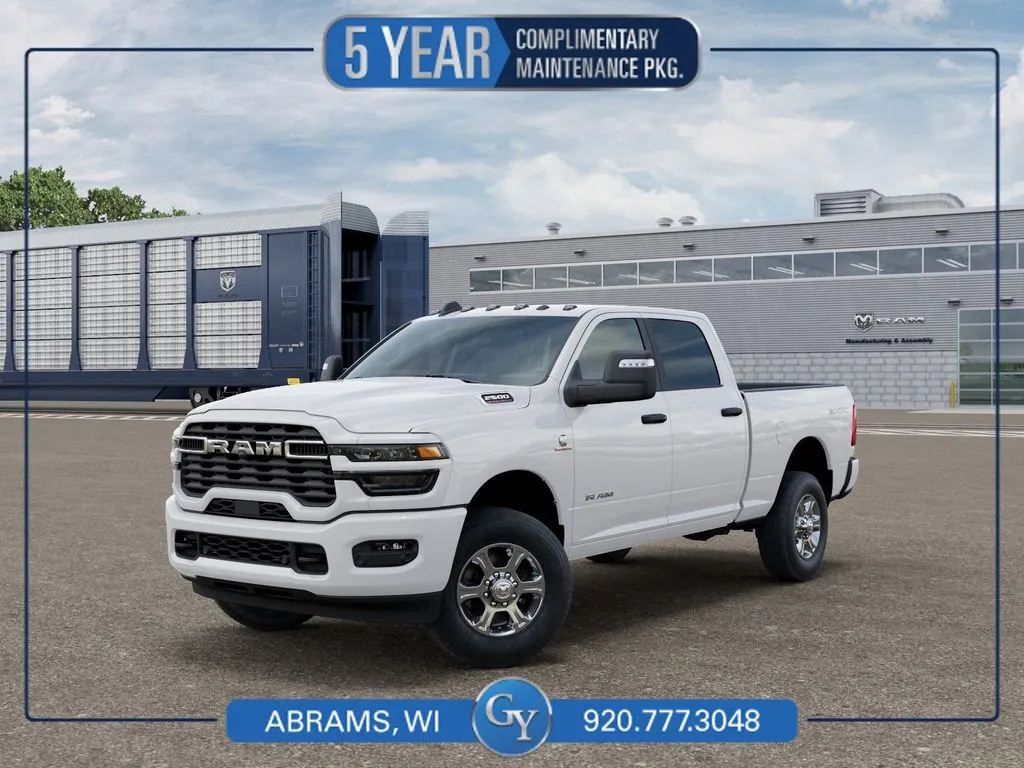 White 2026 Ram 2500 Big Horn for sale in Abrams, WI
