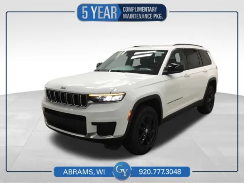 White 2022 Jeep Grand Cherokee L Laredo for sale in Abrams, WI