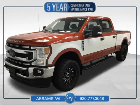 White 2021 Ford F-250SD XLT for sale in Abrams, WI