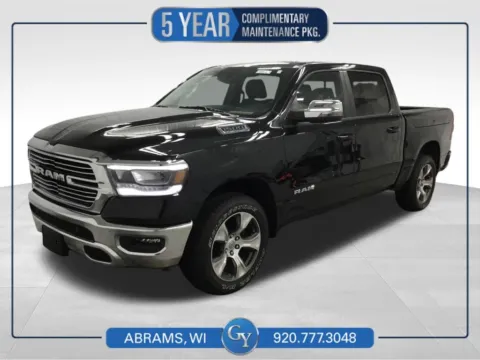 Black 2023 Ram 1500 Laramie for sale in Abrams, WI