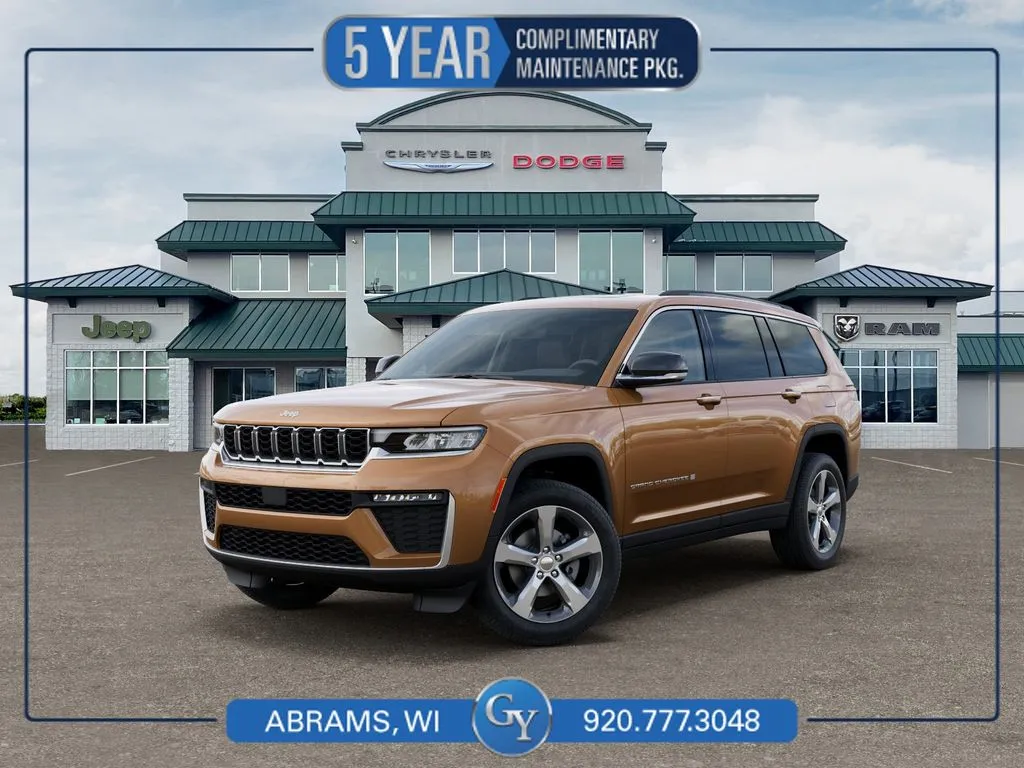 Orange 2026 Jeep Grand Cherokee L Limited for sale in Abrams, WI