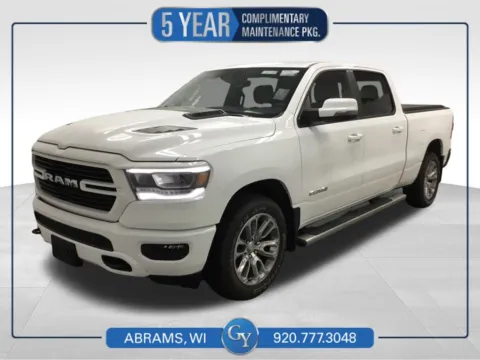 White 2024 Ram 1500 Laramie for sale in Abrams, WI