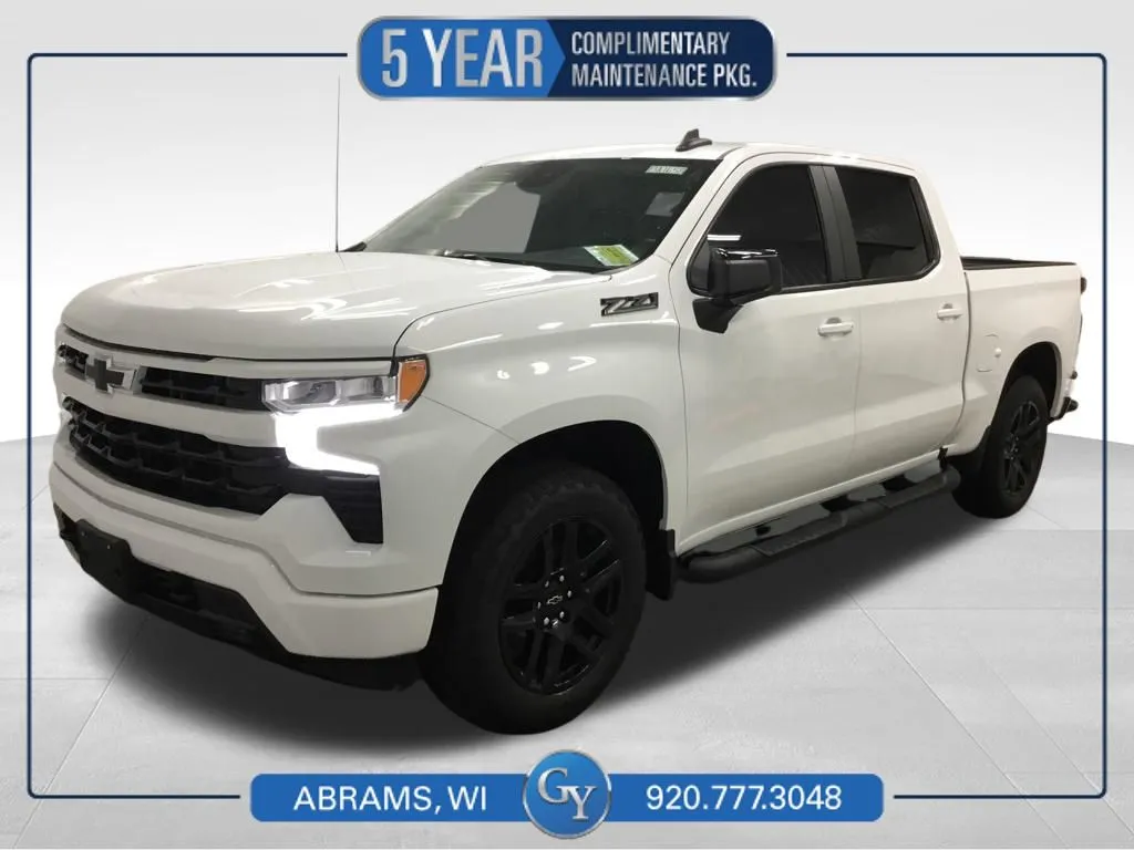 White 2024 Chevrolet Silverado 1500 RST for sale in Abrams, WI