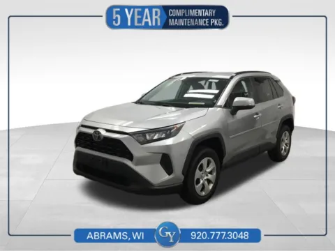 Silver 2019 Toyota RAV4 LE for sale in Abrams, WI