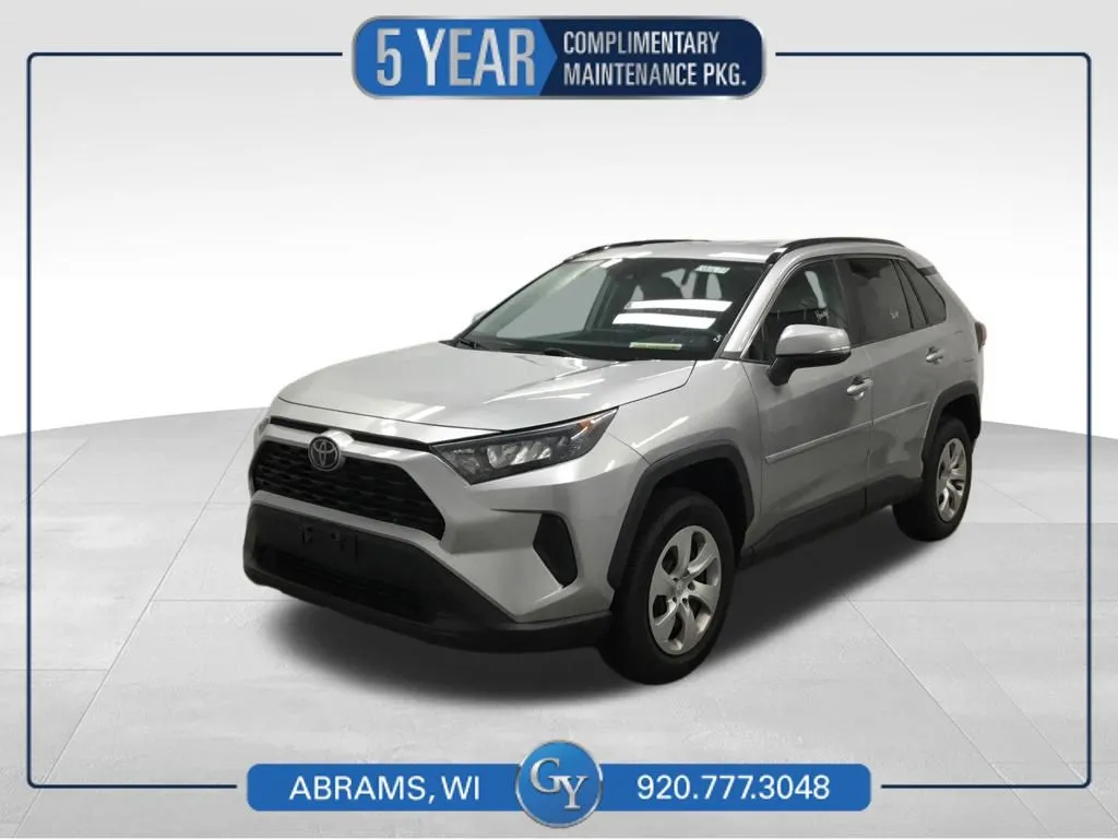 Silver 2019 Toyota RAV4 LE for sale in Abrams, WI