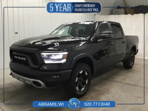 Black 2024 Ram 1500 Rebel for sale in Abrams, WI