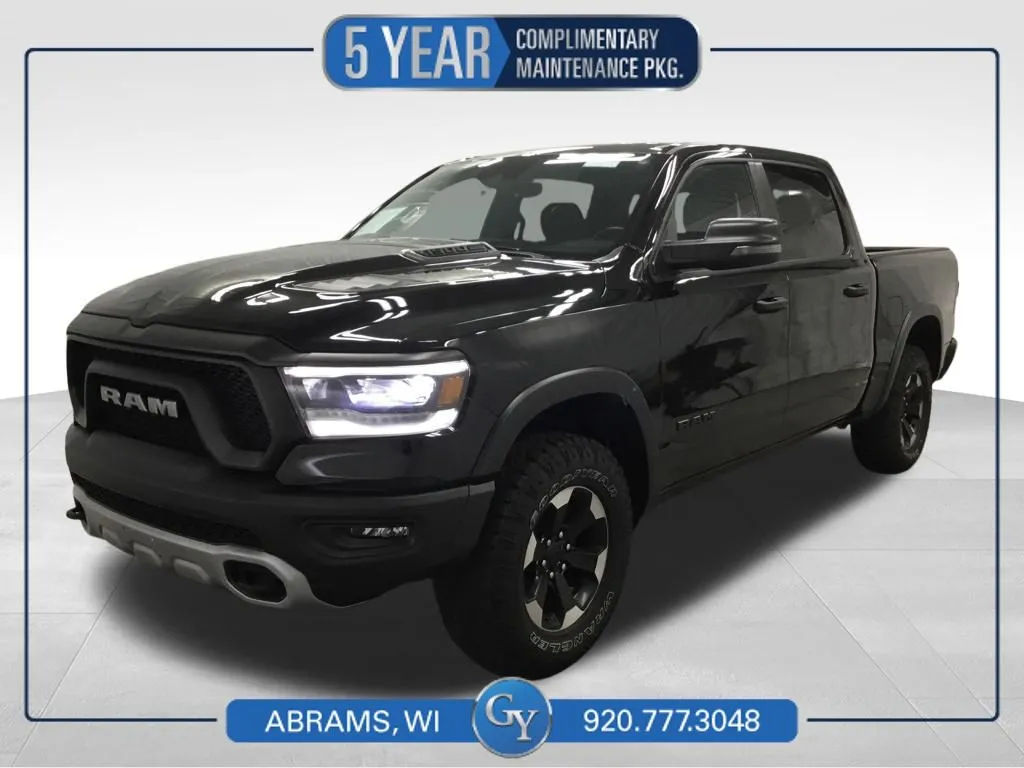 Black 2024 Ram 1500 Rebel for sale in Abrams, WI