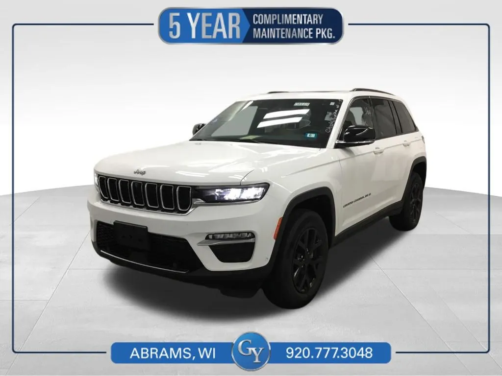 White 2023 Jeep Grand Cherokee Limited for sale in Abrams, WI