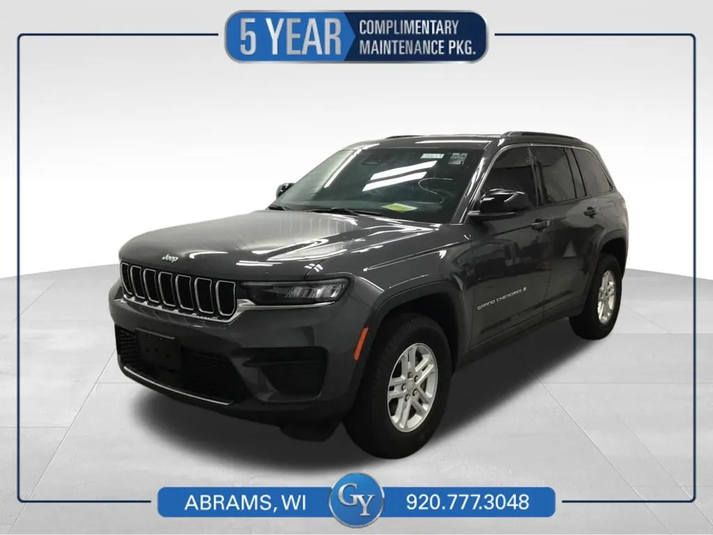 Gray 2025 Jeep Grand Cherokee Laredo for sale in Abrams, WI