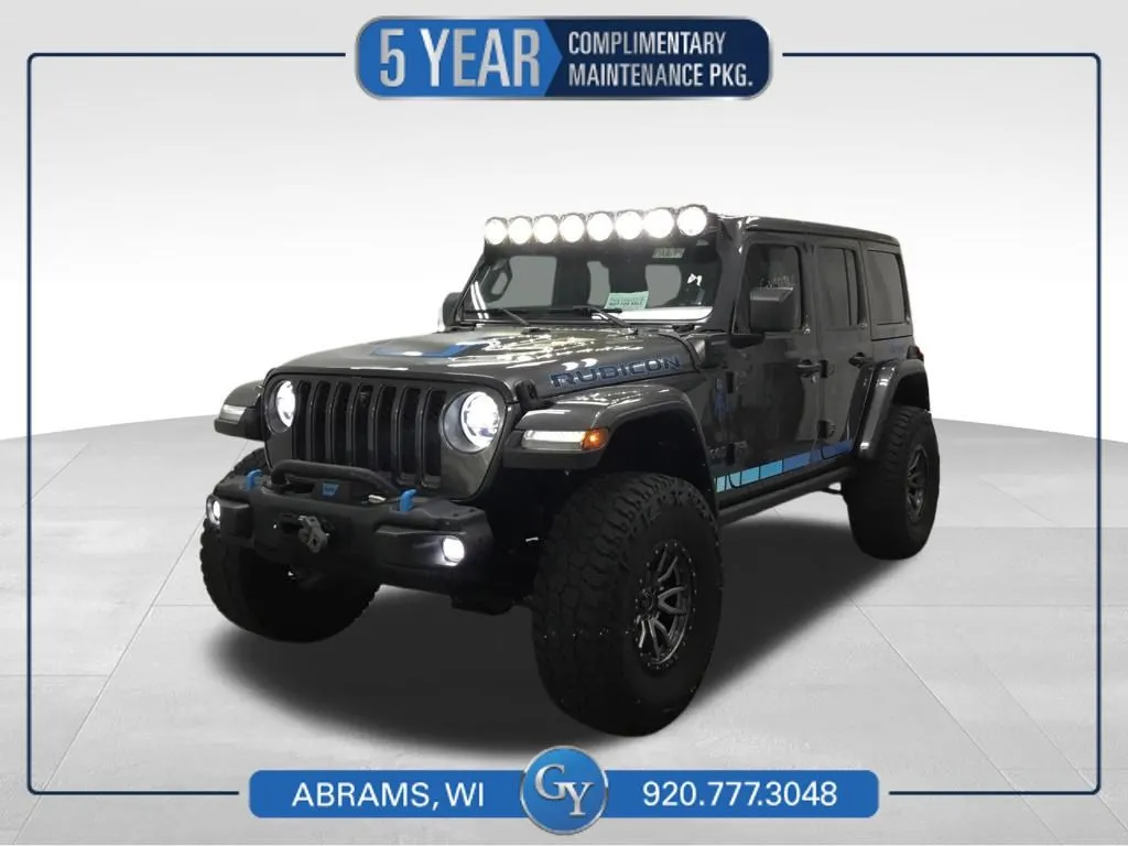 Unknown 2021 Jeep Wrangler Unlimited Rubicon 4xe for sale in Abrams, WI