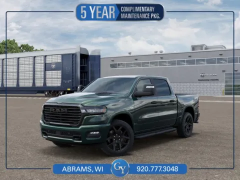 Green 2026 Ram 1500 Laramie for sale in Abrams, WI