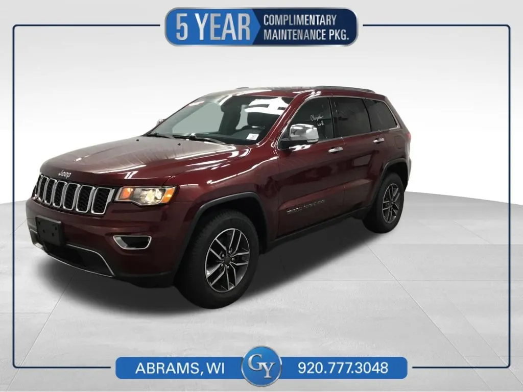 Red 2019 Jeep Grand Cherokee Limited for sale in Abrams, WI