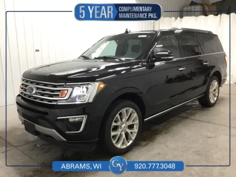 Black 2020 Ford Expedition Max Limited for sale in Abrams, WI