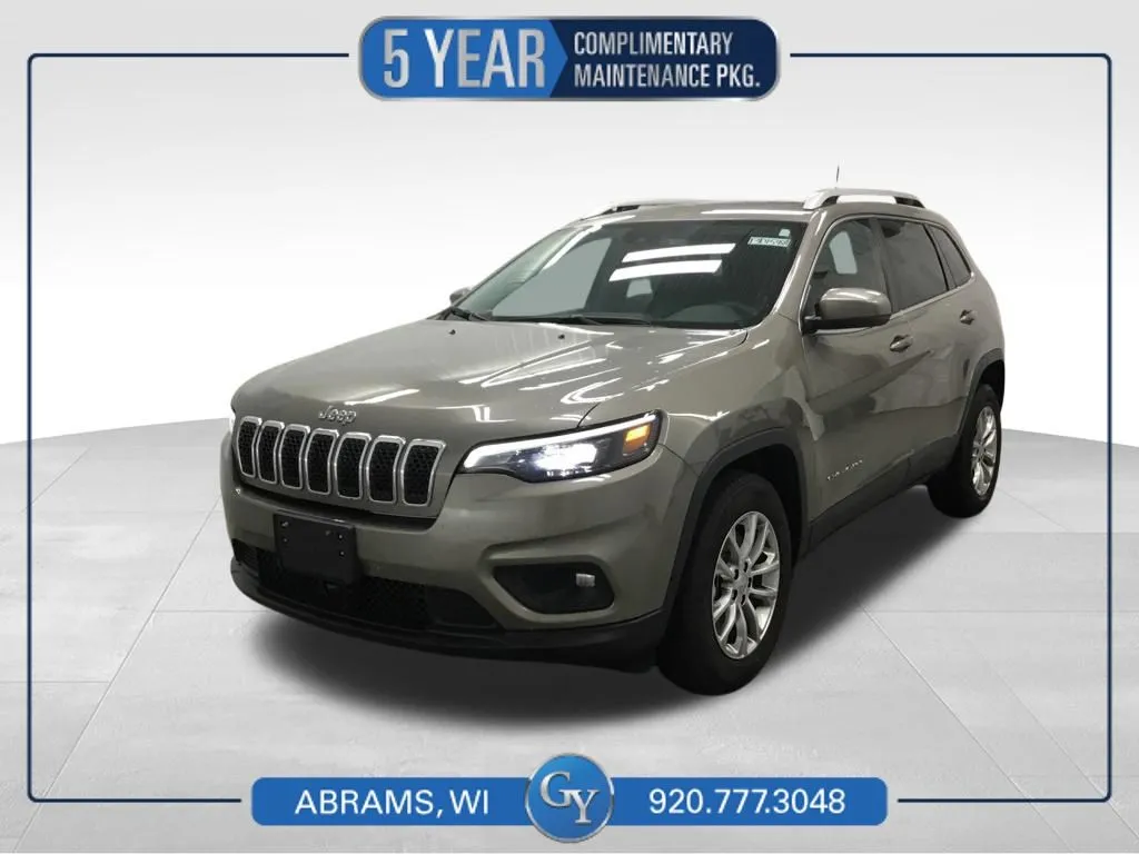 Brown 2021 Jeep Cherokee Latitude Lux for sale in Abrams, WI