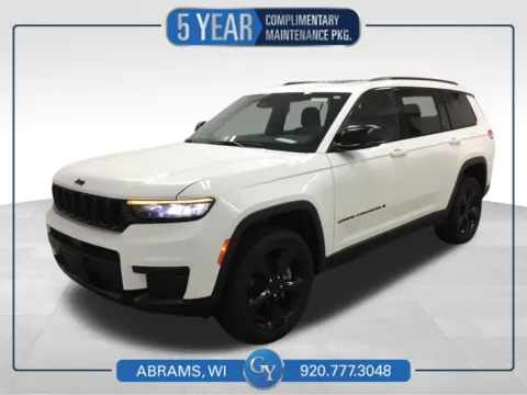 White 2024 Jeep Grand Cherokee L Altitude X for sale in Abrams, WI