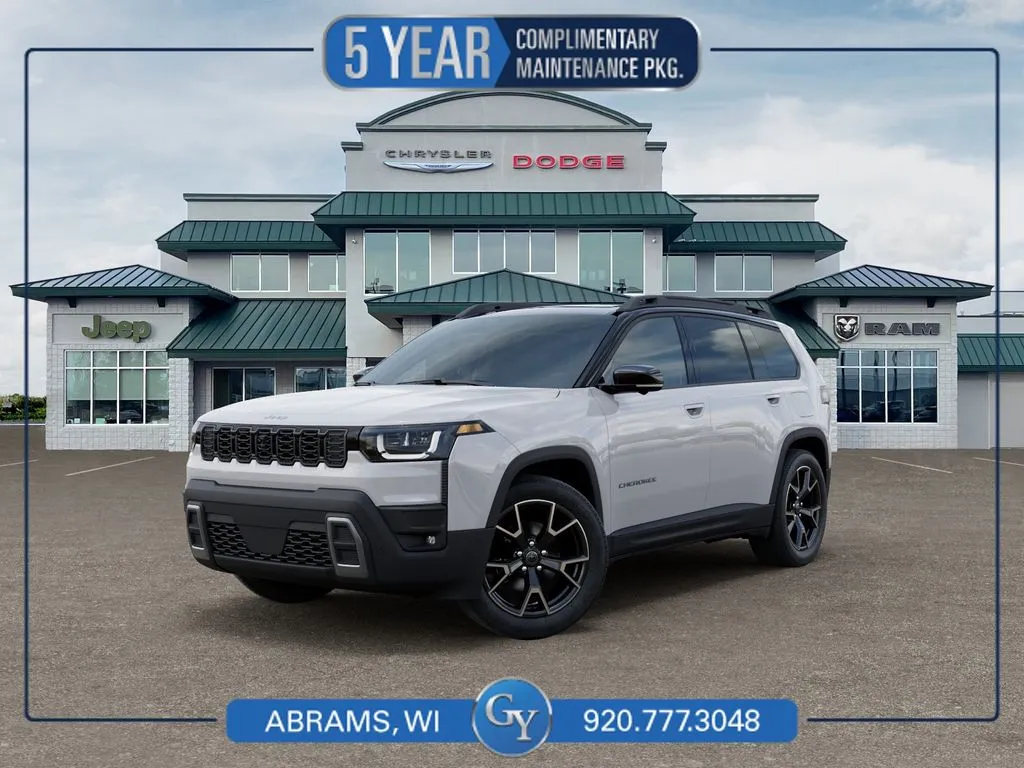 White 2026 Jeep Cherokee Overland for sale in Abrams, WI