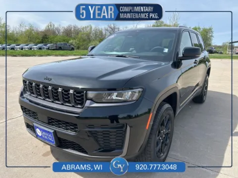 Black 2026 Jeep Grand Cherokee Altitude for sale in Abrams, WI