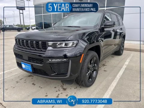 Black 2026 Jeep Grand Cherokee L Limited for sale in Abrams, WI