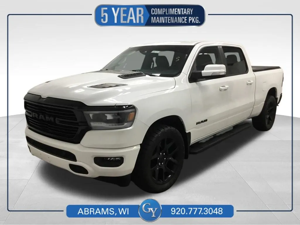 White 2021 Ram 1500 Laramie for sale in Abrams, WI