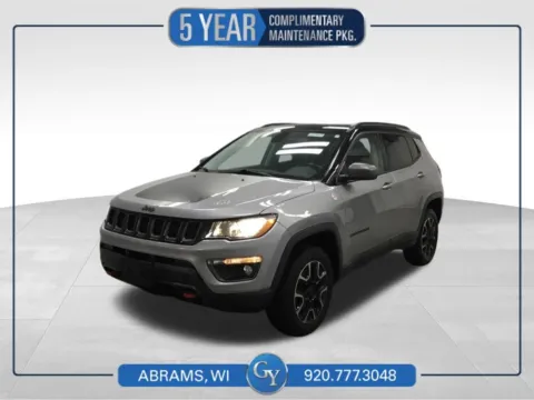 Silver 2019 Jeep Compass Trailhawk for sale in Abrams, WI
