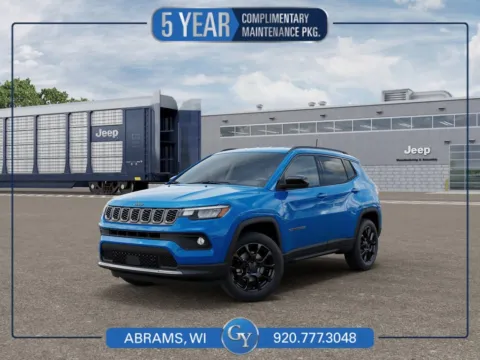 Blue 2026 Jeep Compass Latitude for sale in Abrams, WI