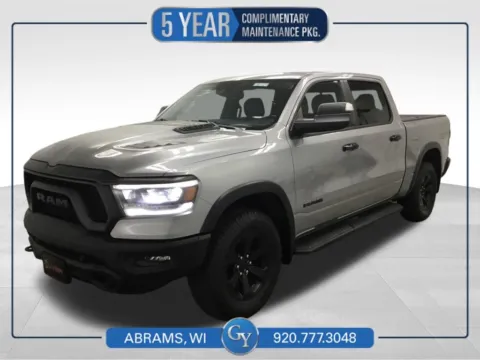 Silver 2023 Ram 1500 Rebel for sale in Abrams, WI