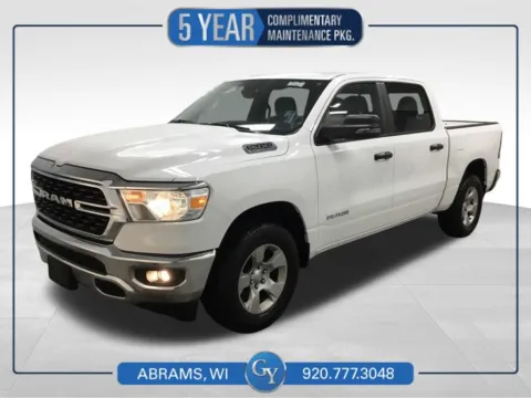 White 2023 Ram 1500 Big Horn/Lone Star for sale in Abrams, WI