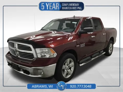 Red 2017 Ram 1500 Big Horn for sale in Abrams, WI