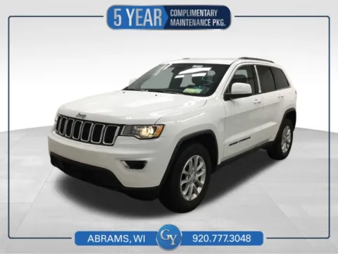 White 2021 Jeep Grand Cherokee Laredo X for sale in Abrams, WI