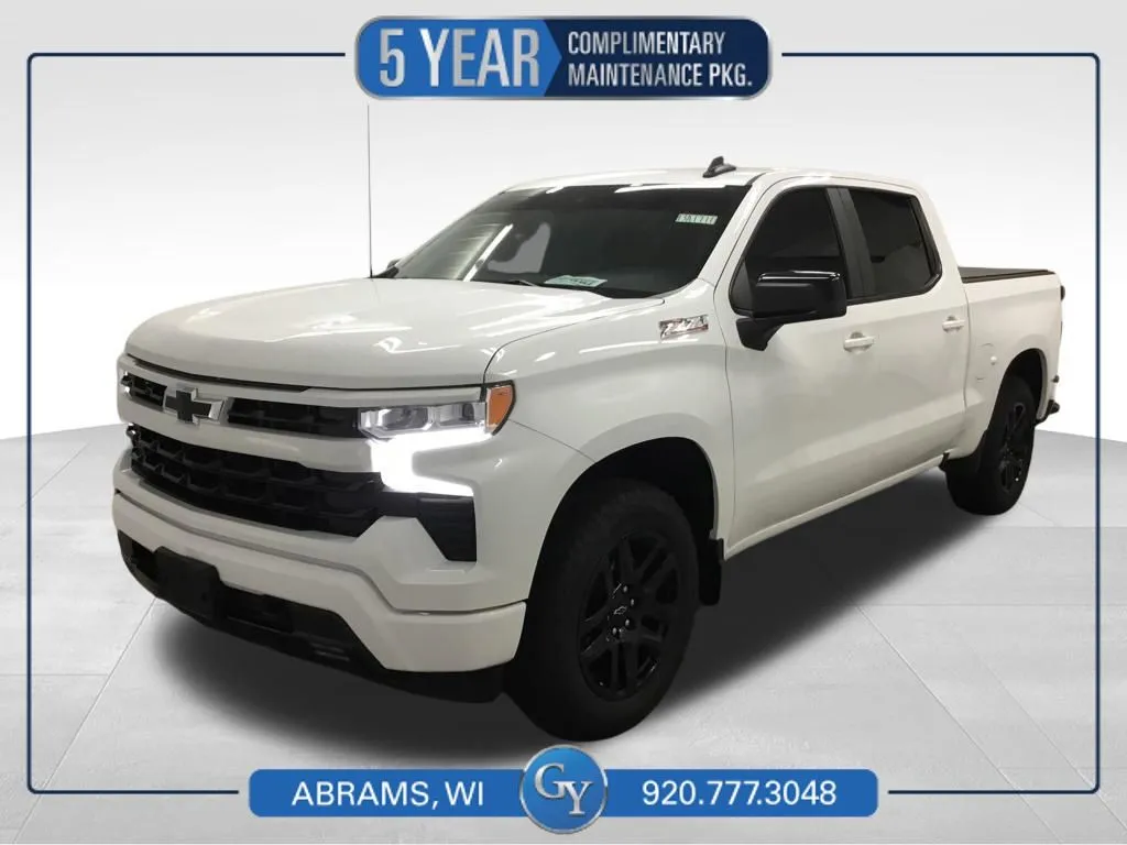 White 2024 Chevrolet Silverado 1500 RST for sale in Abrams, WI