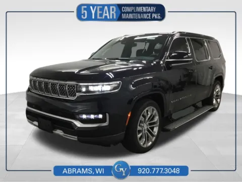 Blue 2022 Jeep Grand Wagoneer Series II for sale in Abrams, WI