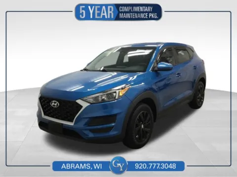 Blue 2021 Hyundai Tucson SE for sale in Abrams, WI