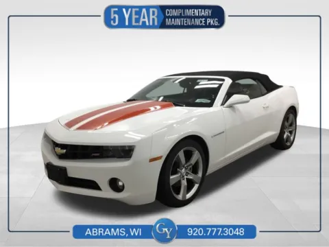 White 2011 Chevrolet Camaro 2LT for sale in Abrams, WI