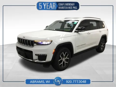 White 2023 Jeep Grand Cherokee L Limited for sale in Abrams, WI