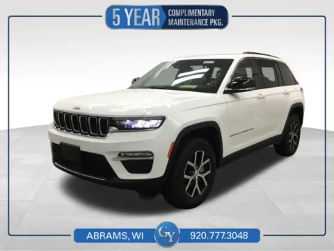 White 2024 Jeep Grand Cherokee Limited for sale in Abrams, WI