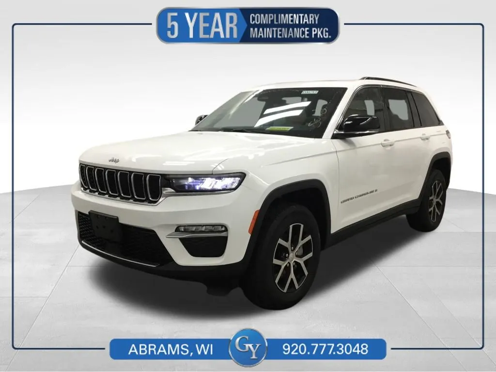 White 2024 Jeep Grand Cherokee Limited for sale in Abrams, WI