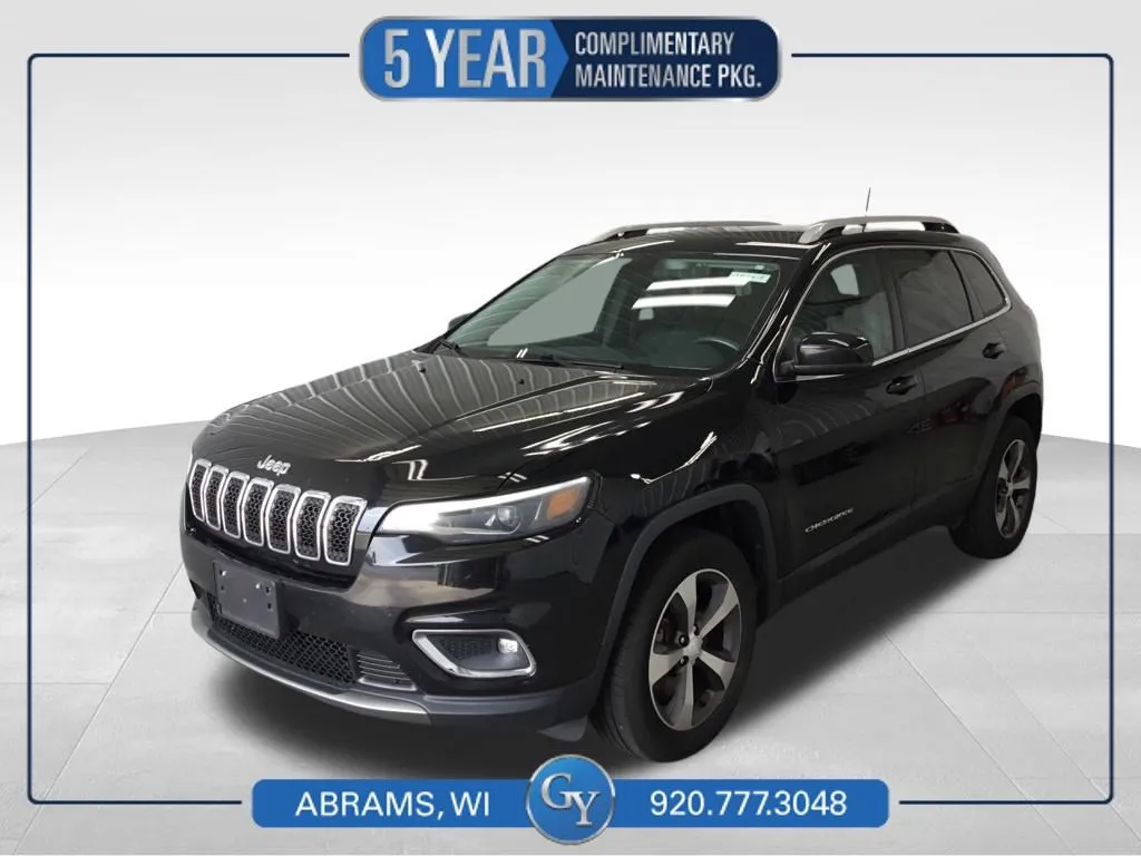 Black 2019 Jeep Cherokee Limited for sale in Abrams, WI